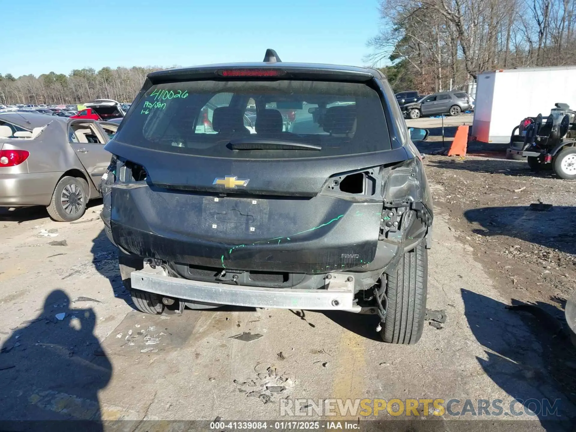 6 Photograph of a damaged car 2GNAXSEV7K6202948 CHEVROLET EQUINOX 2019