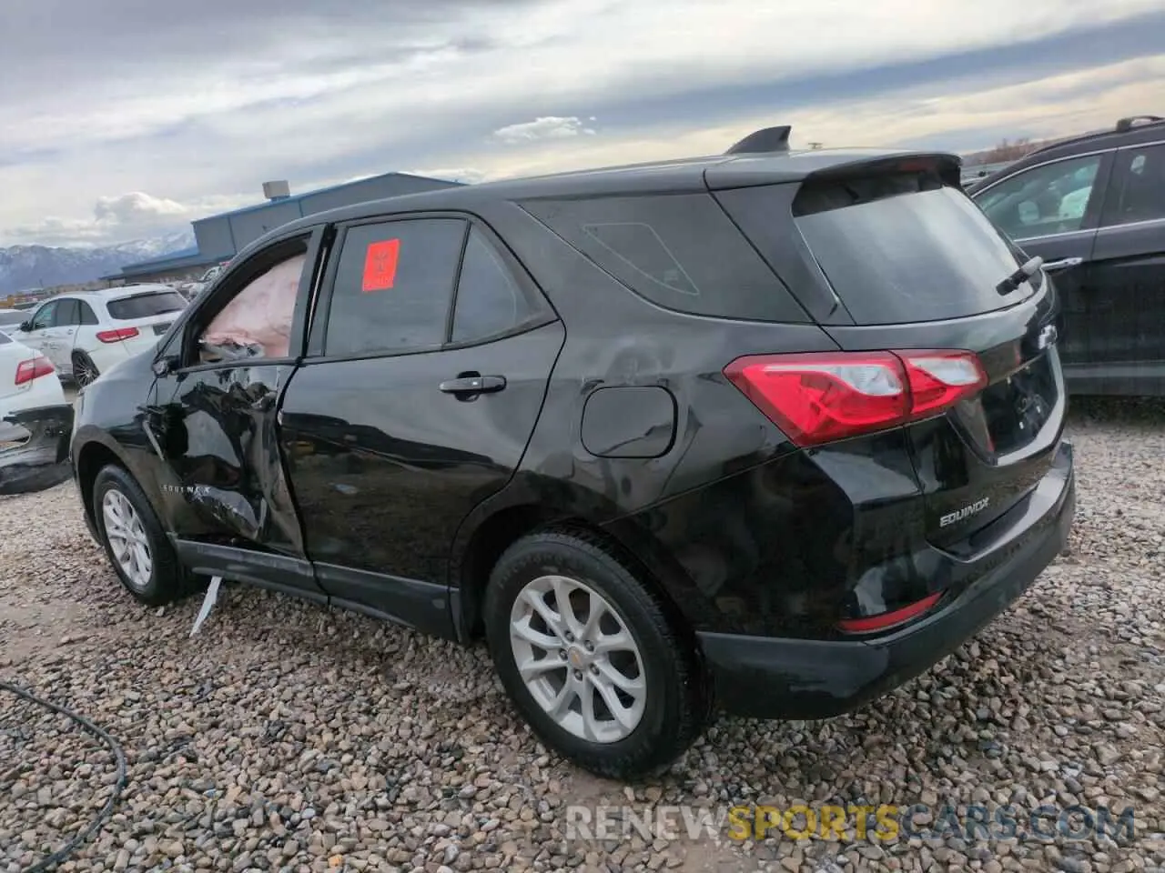 2 Photograph of a damaged car 2GNAXSEV7K6268688 CHEVROLET EQUINOX 2019