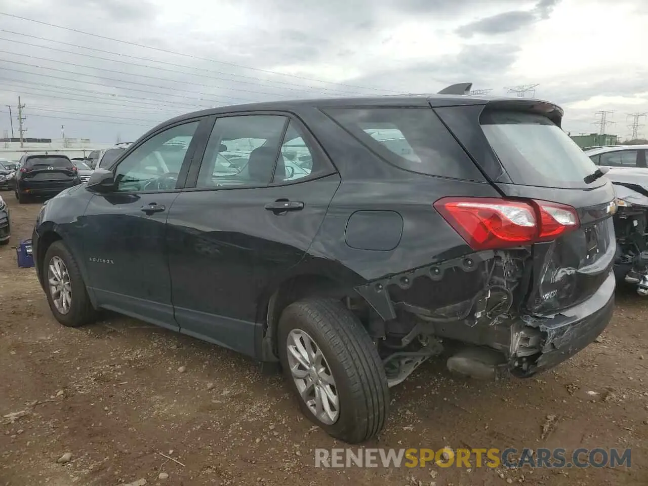 2 Photograph of a damaged car 2GNAXSEV7K6289413 CHEVROLET EQUINOX 2019