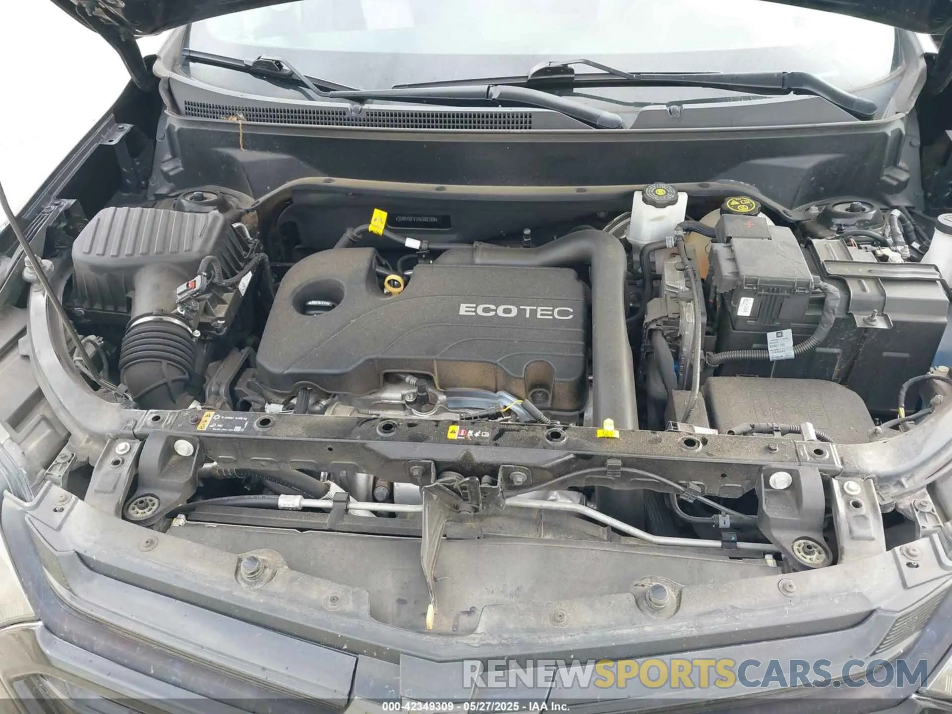 10 Photograph of a damaged car 2GNAXSEV7K6302760 CHEVROLET EQUINOX 2019