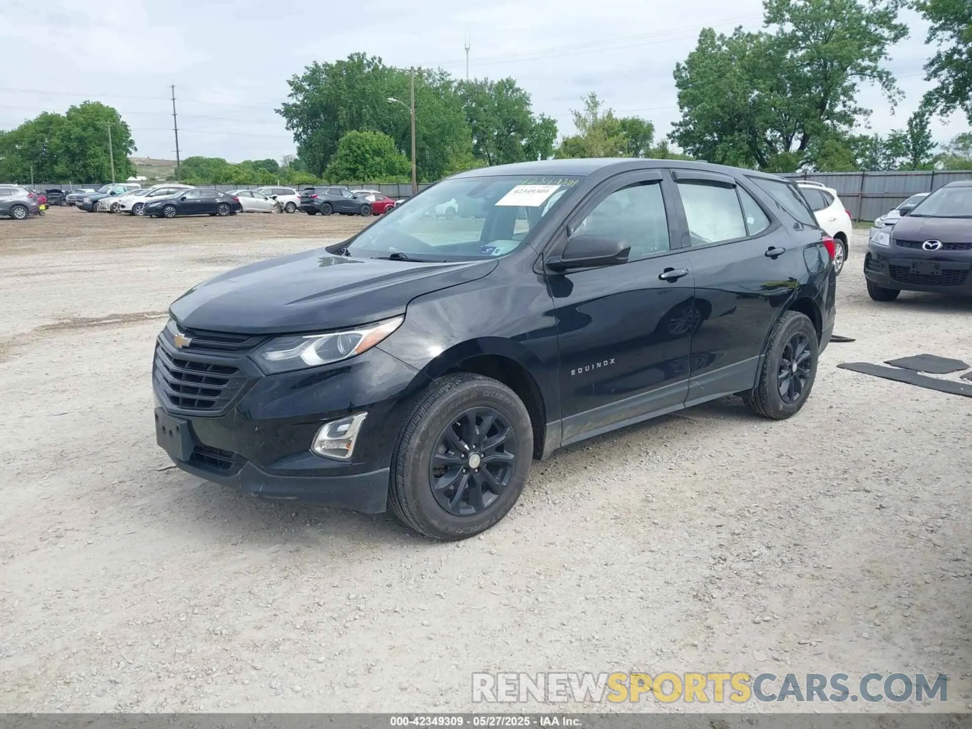 2 Photograph of a damaged car 2GNAXSEV7K6302760 CHEVROLET EQUINOX 2019