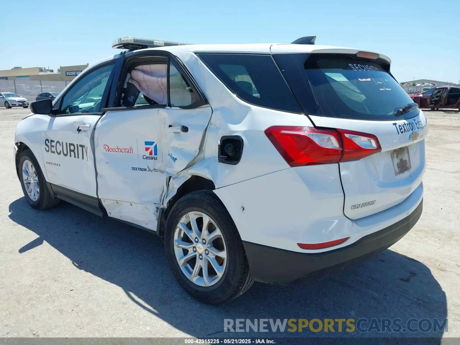 3 Photograph of a damaged car 2GNAXSEV8K6145580 CHEVROLET EQUINOX 2019