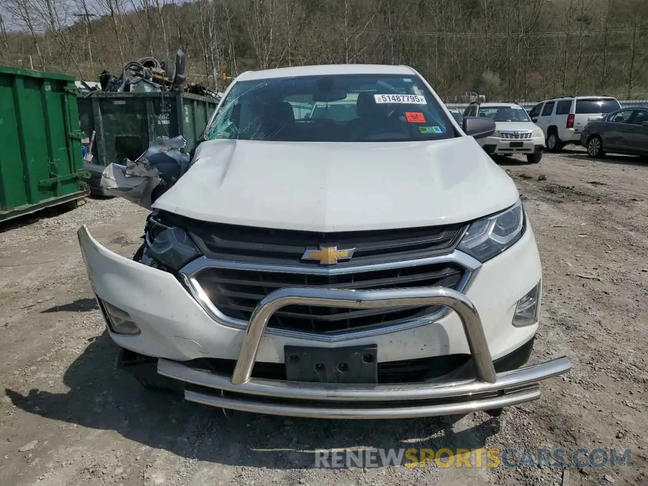 5 Photograph of a damaged car 2GNAXSEV8K6146096 CHEVROLET EQUINOX 2019