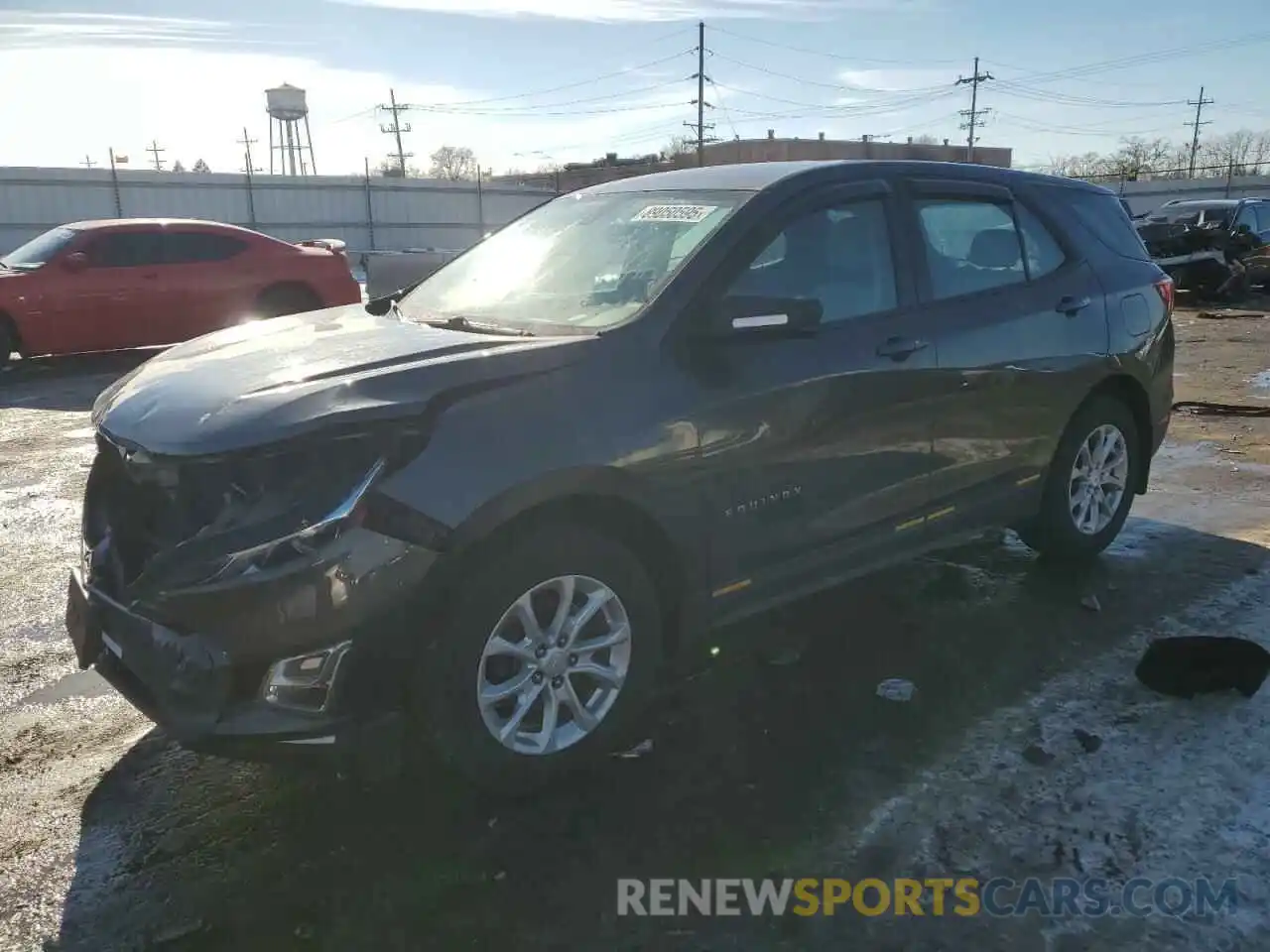 1 Photograph of a damaged car 2GNAXSEV8K6265007 CHEVROLET EQUINOX 2019