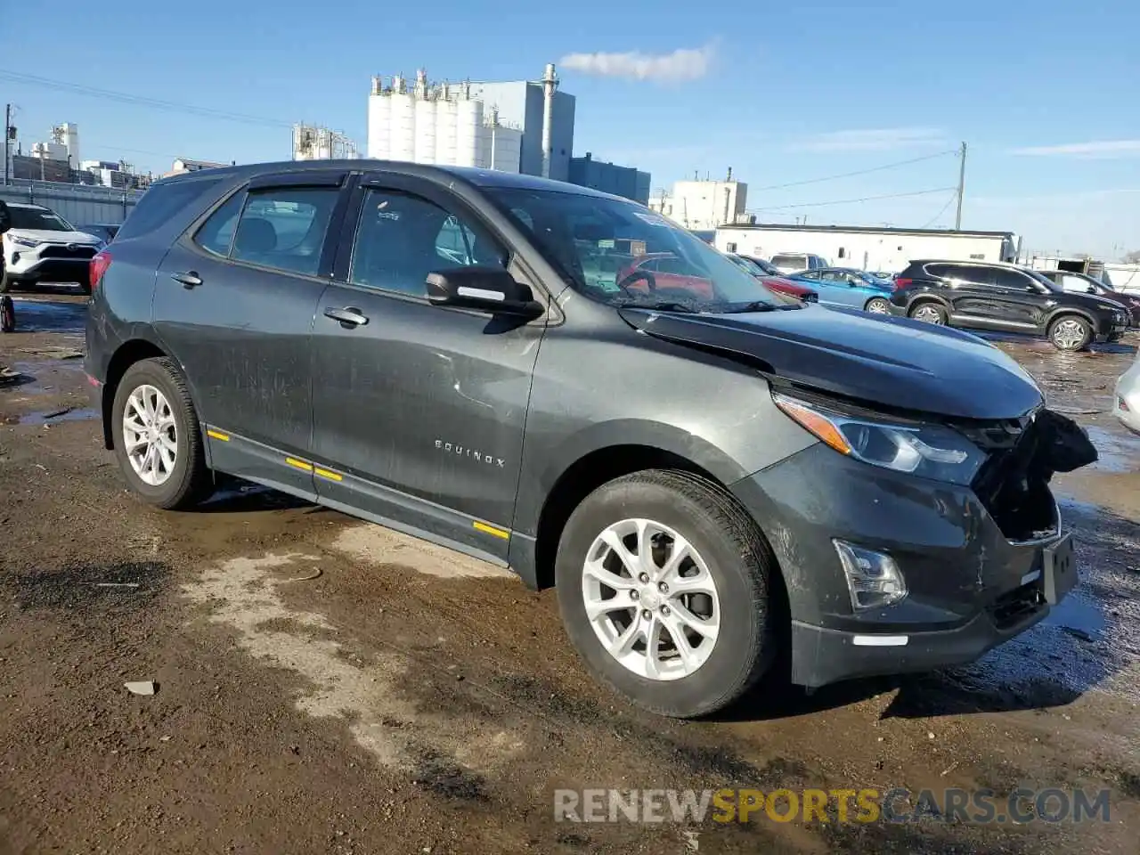 4 Photograph of a damaged car 2GNAXSEV8K6265007 CHEVROLET EQUINOX 2019