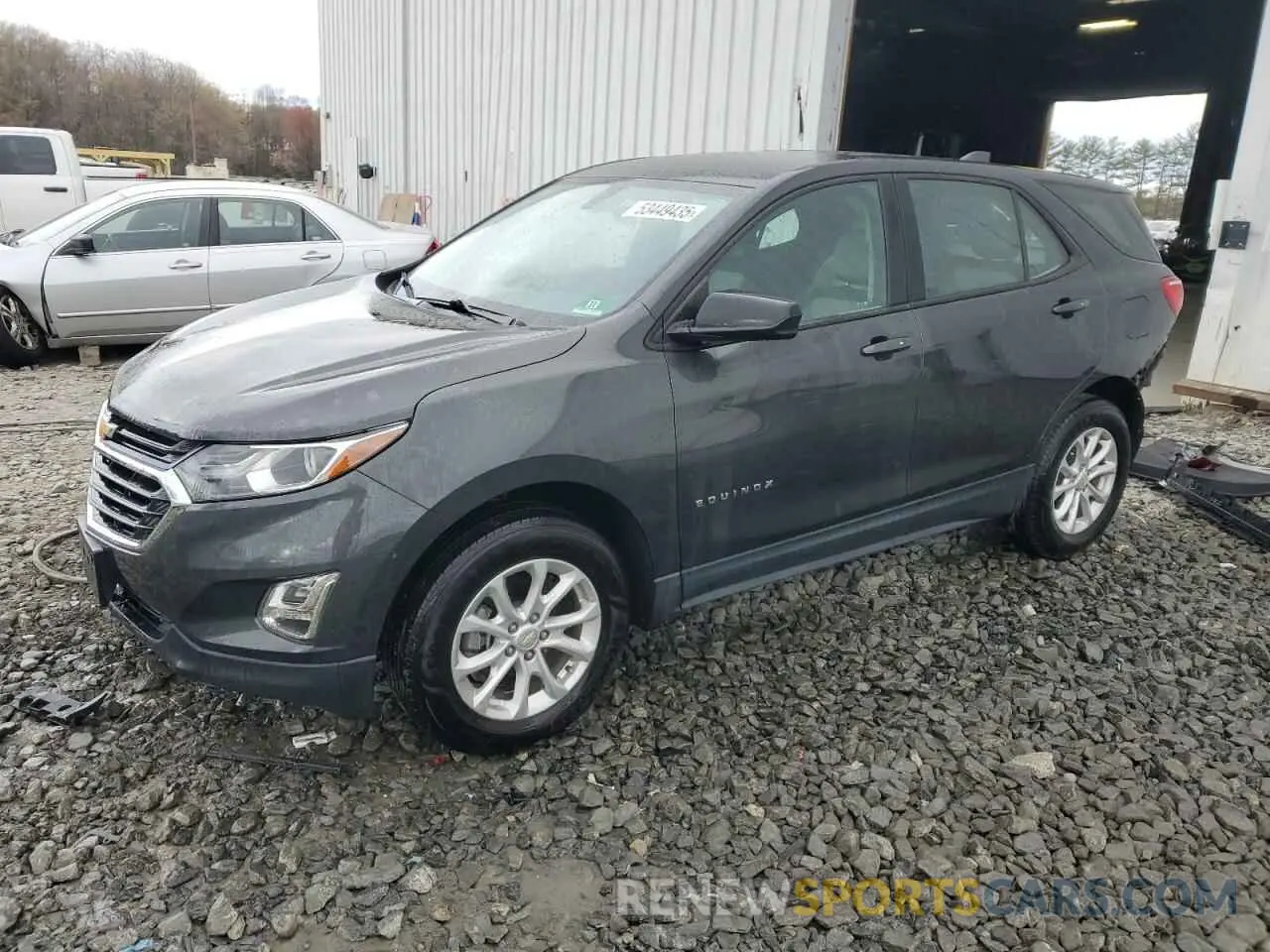 1 Photograph of a damaged car 2GNAXSEV9K6129548 CHEVROLET EQUINOX 2019
