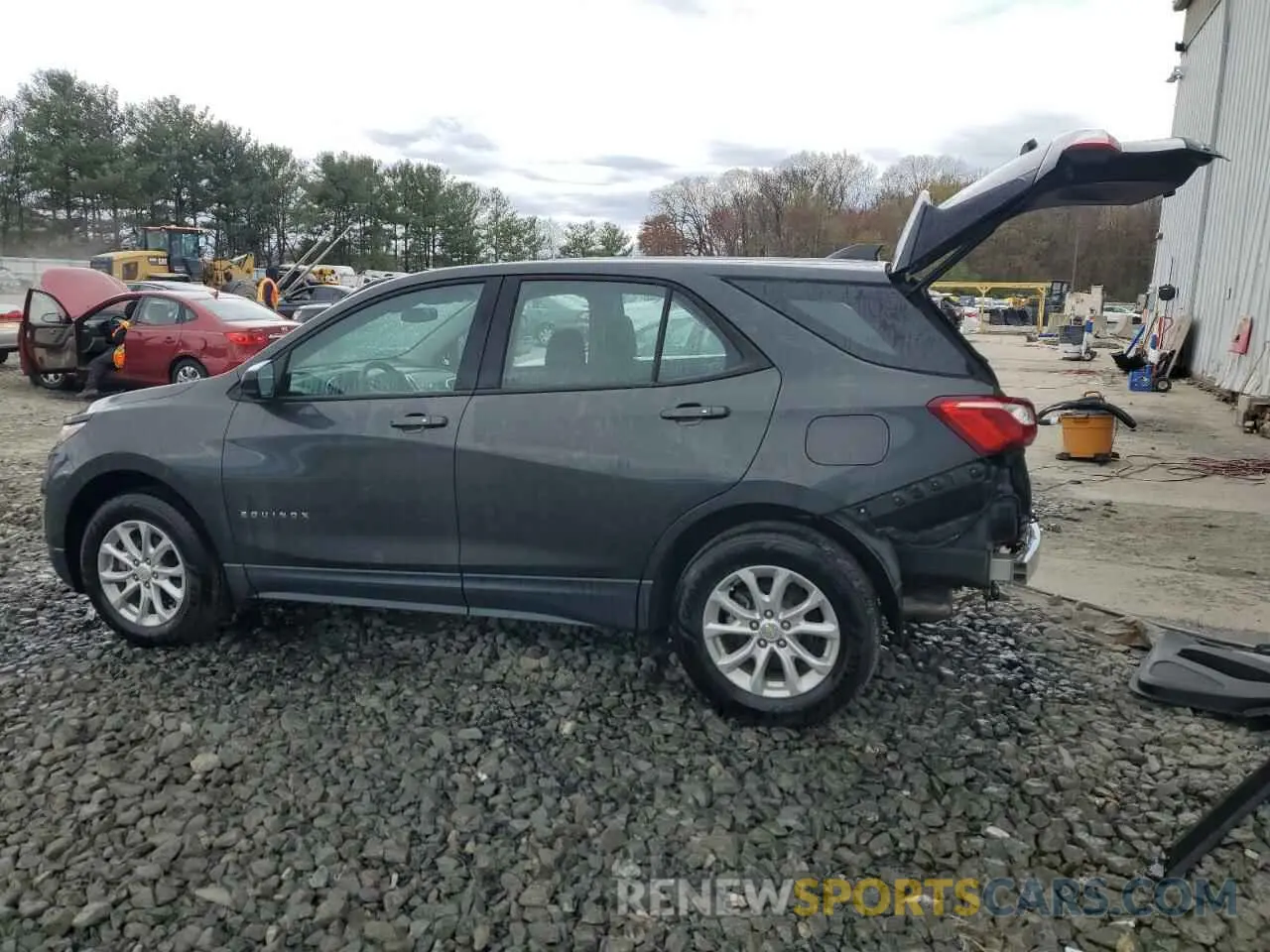 2 Photograph of a damaged car 2GNAXSEV9K6129548 CHEVROLET EQUINOX 2019