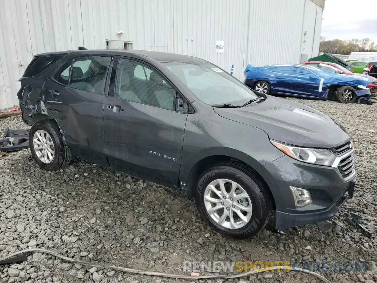 4 Photograph of a damaged car 2GNAXSEV9K6129548 CHEVROLET EQUINOX 2019