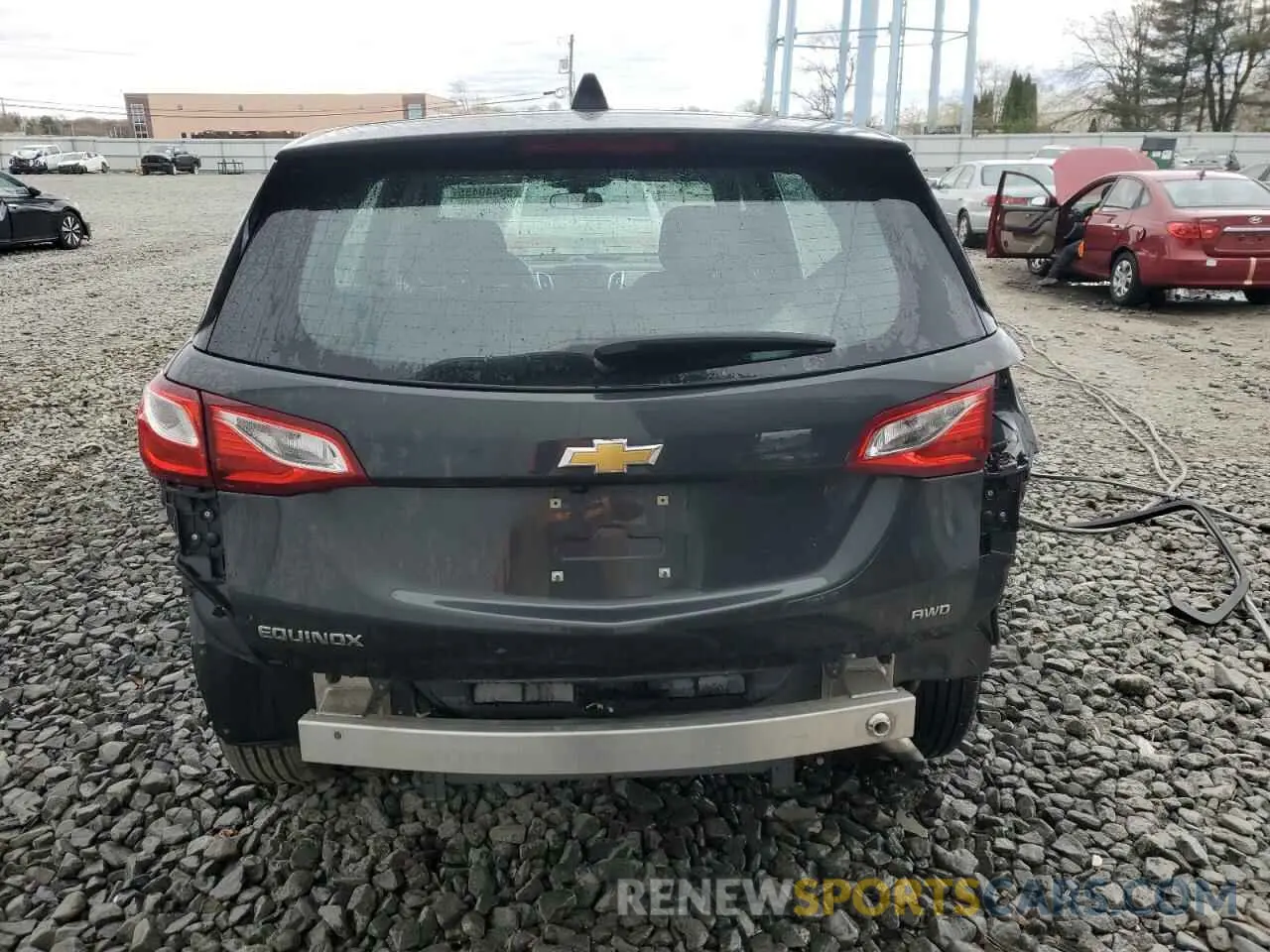 6 Photograph of a damaged car 2GNAXSEV9K6129548 CHEVROLET EQUINOX 2019