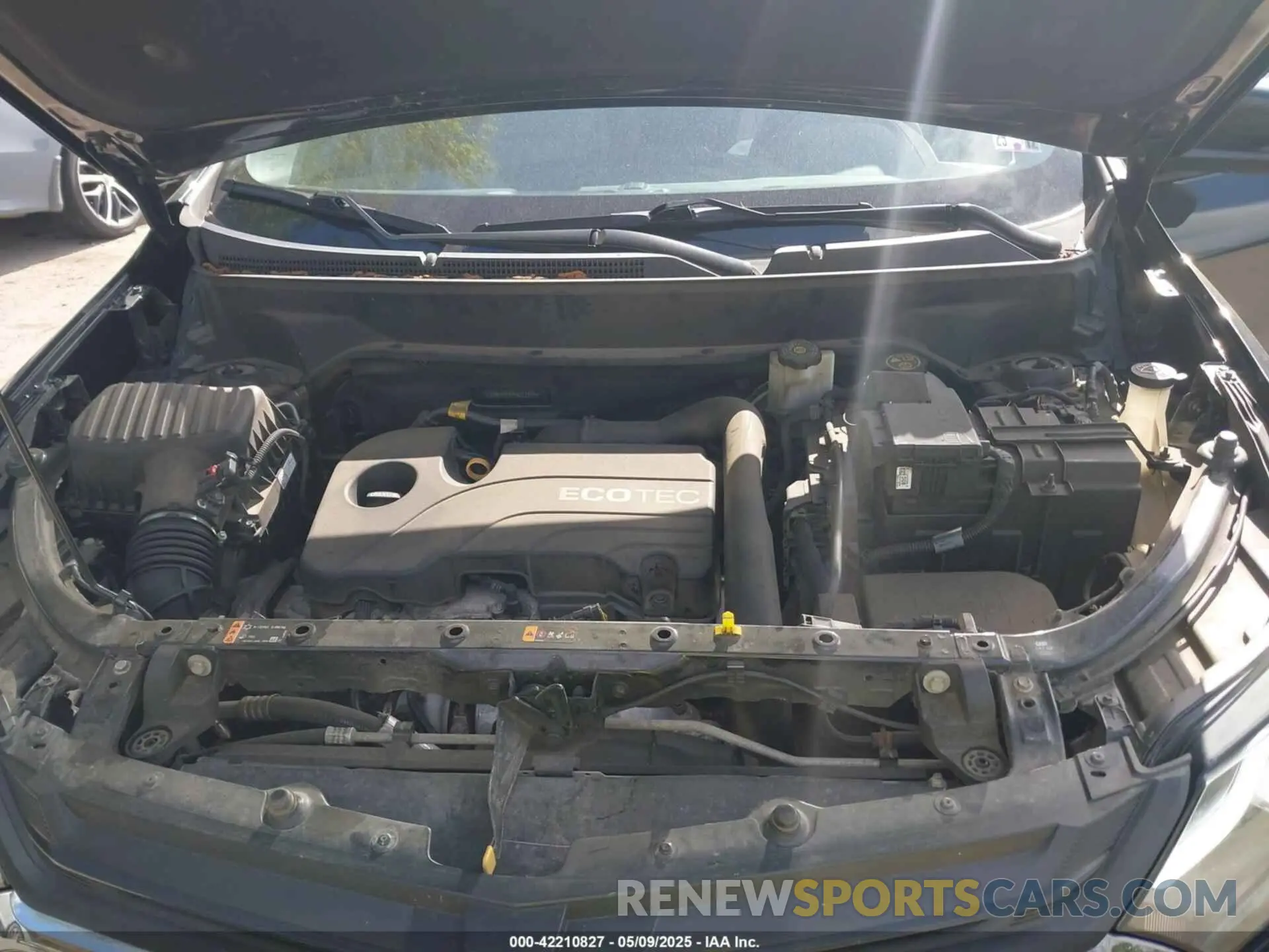 10 Photograph of a damaged car 2GNAXSEV9K6238804 CHEVROLET EQUINOX 2019
