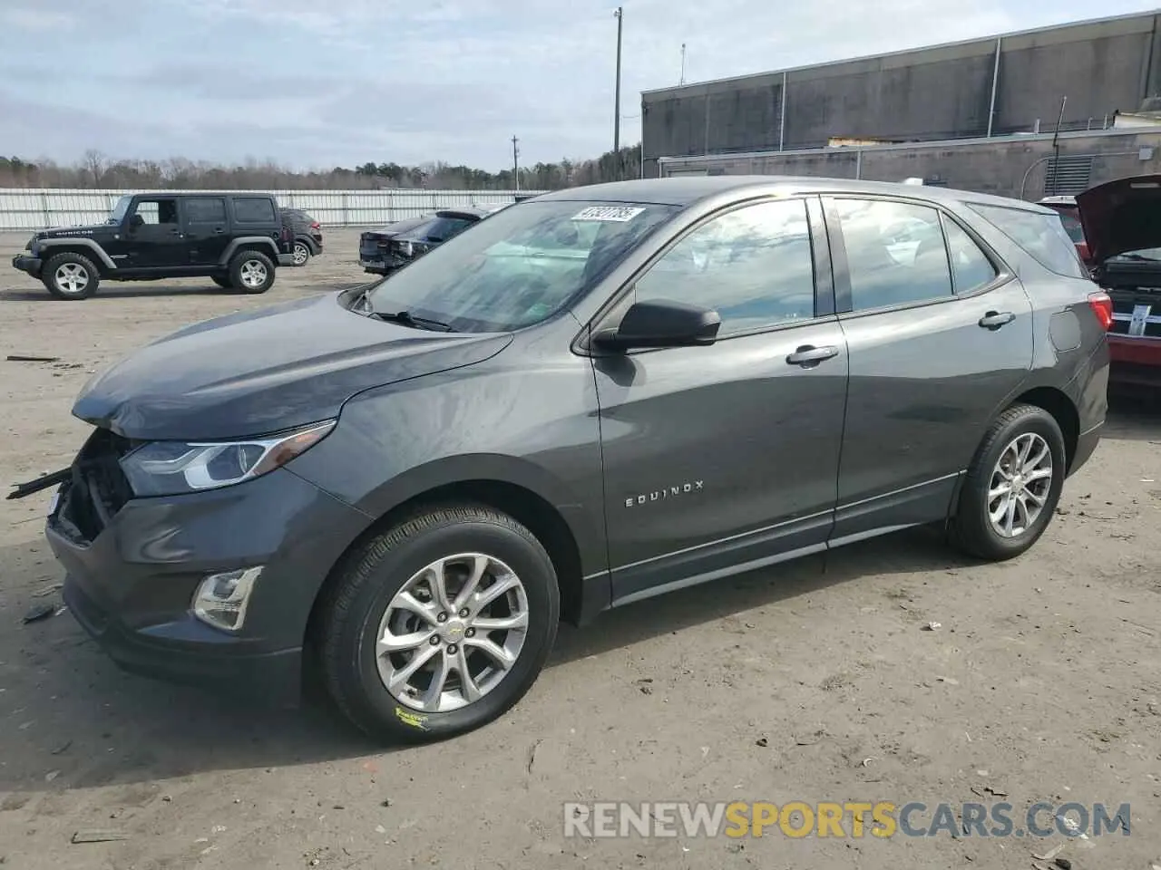 1 Photograph of a damaged car 2GNAXSEV9K6274220 CHEVROLET EQUINOX 2019