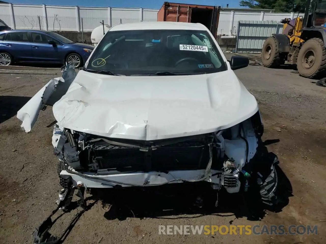 5 Photograph of a damaged car 2GNAXSEV9K6284858 CHEVROLET EQUINOX 2019