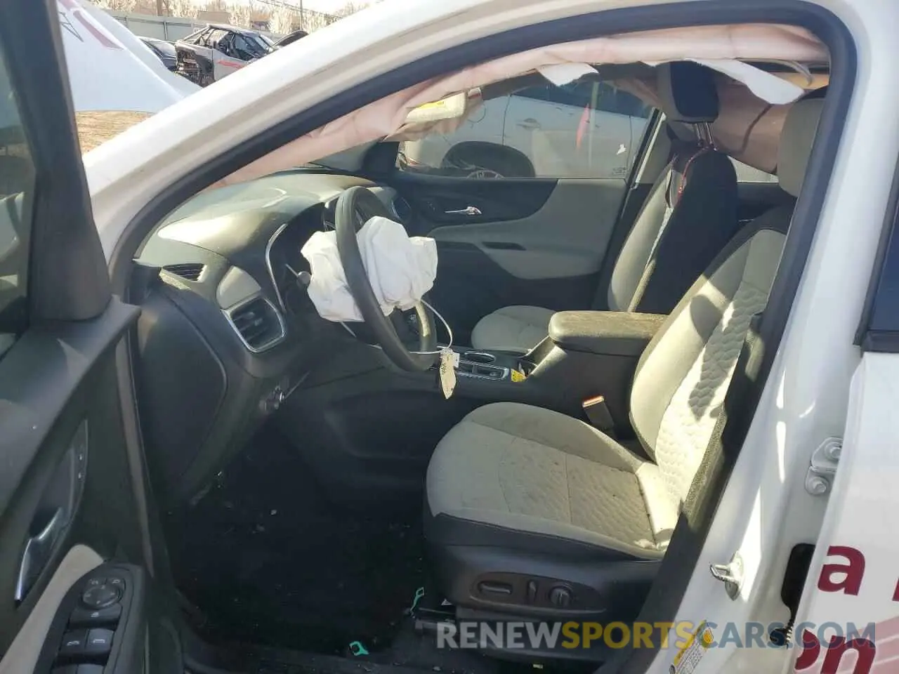 7 Photograph of a damaged car 2GNAXSEV9K6284858 CHEVROLET EQUINOX 2019