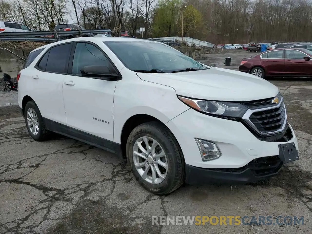 4 Photograph of a damaged car 2GNAXSEV9K6298985 CHEVROLET EQUINOX 2019