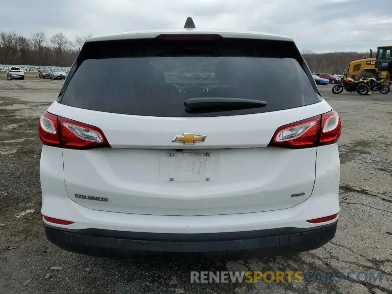 6 Photograph of a damaged car 2GNAXSEV9K6298985 CHEVROLET EQUINOX 2019
