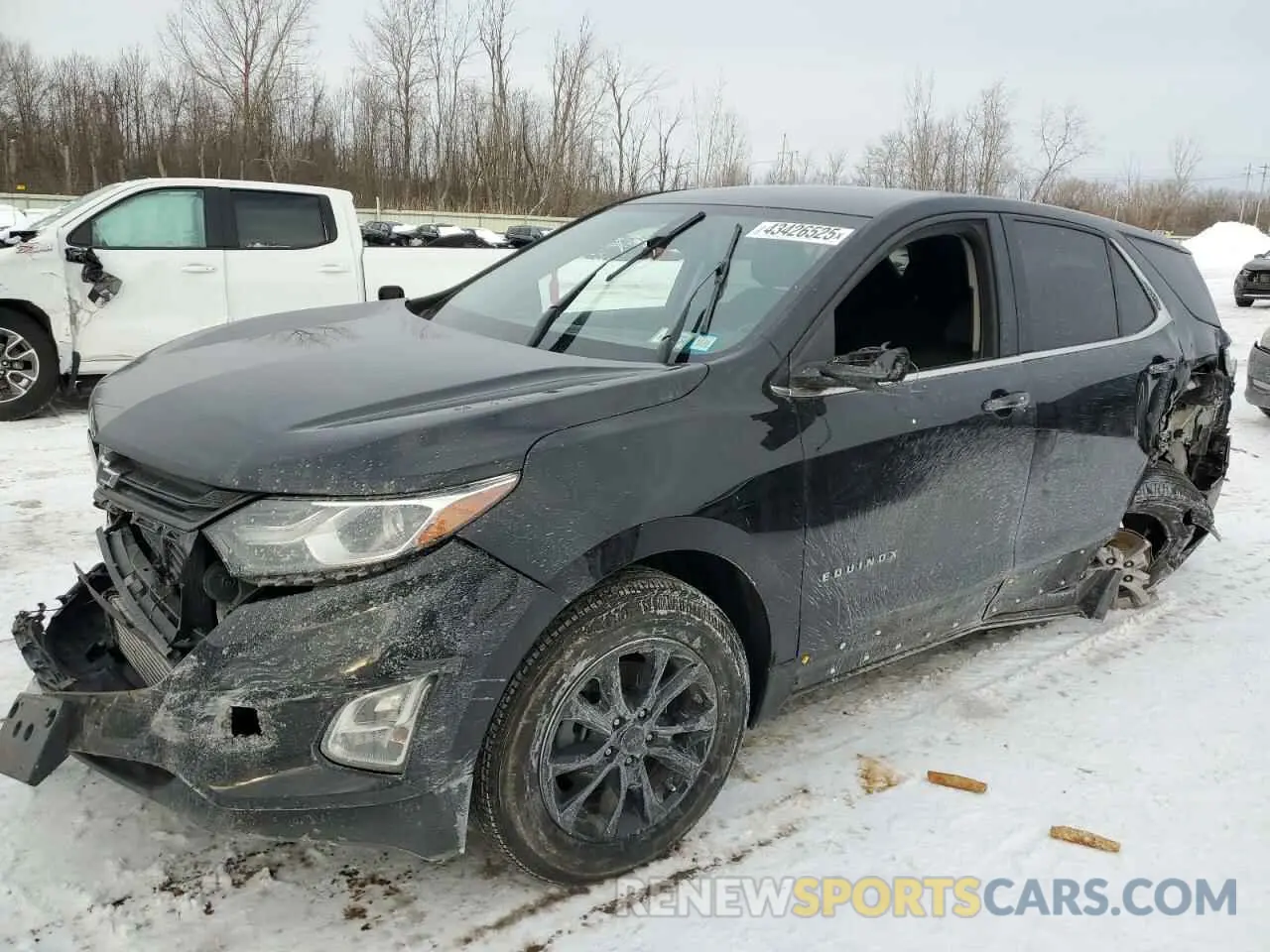 1 Photograph of a damaged car 2GNAXTEV0K6299545 CHEVROLET EQUINOX 2019
