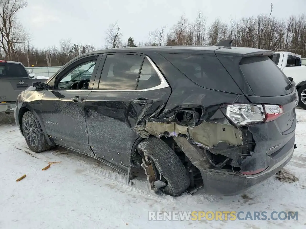 2 Photograph of a damaged car 2GNAXTEV0K6299545 CHEVROLET EQUINOX 2019