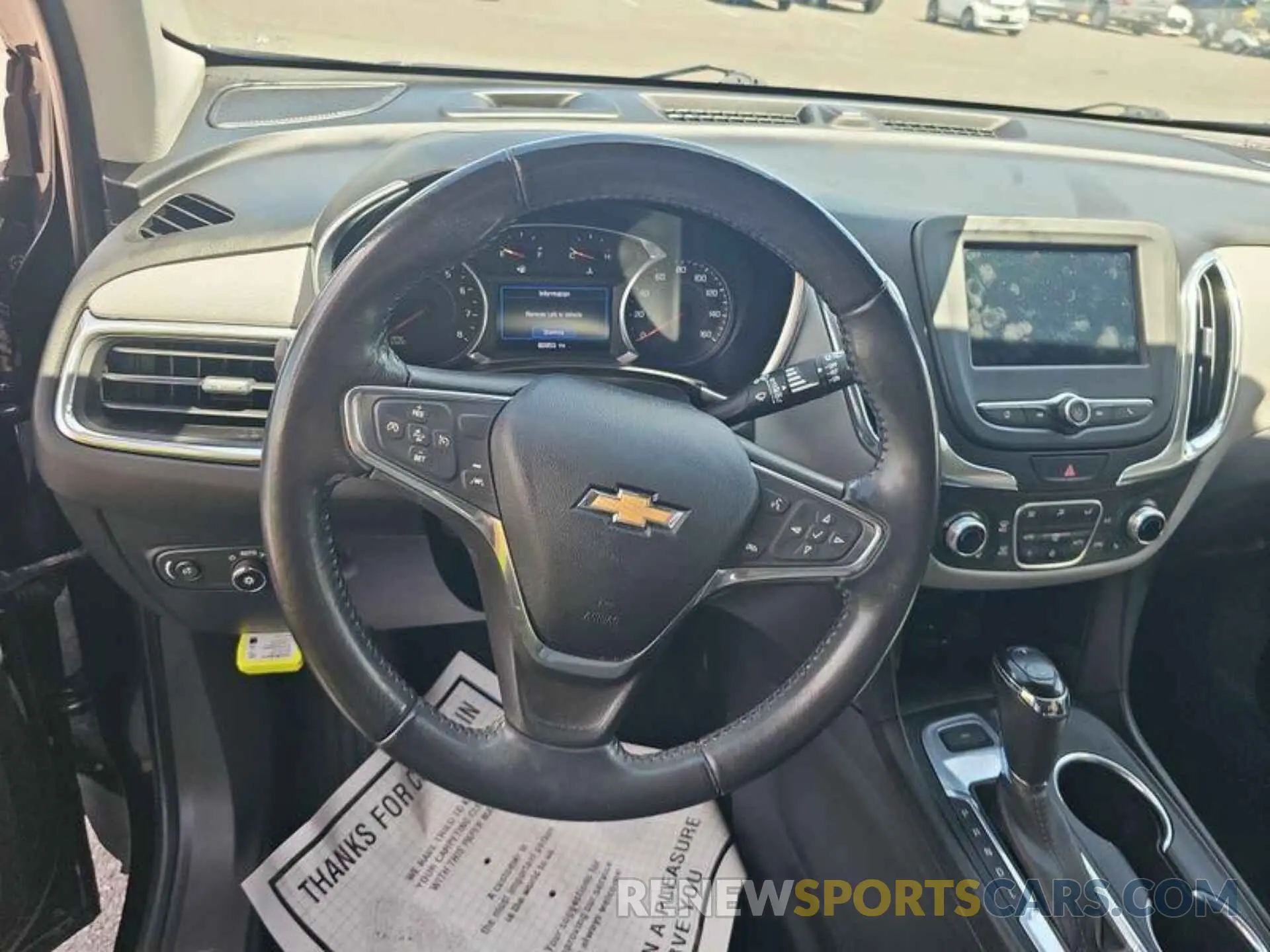 1 Photograph of a damaged car 2GNAXTEV1K6275609 CHEVROLET EQUINOX 2019