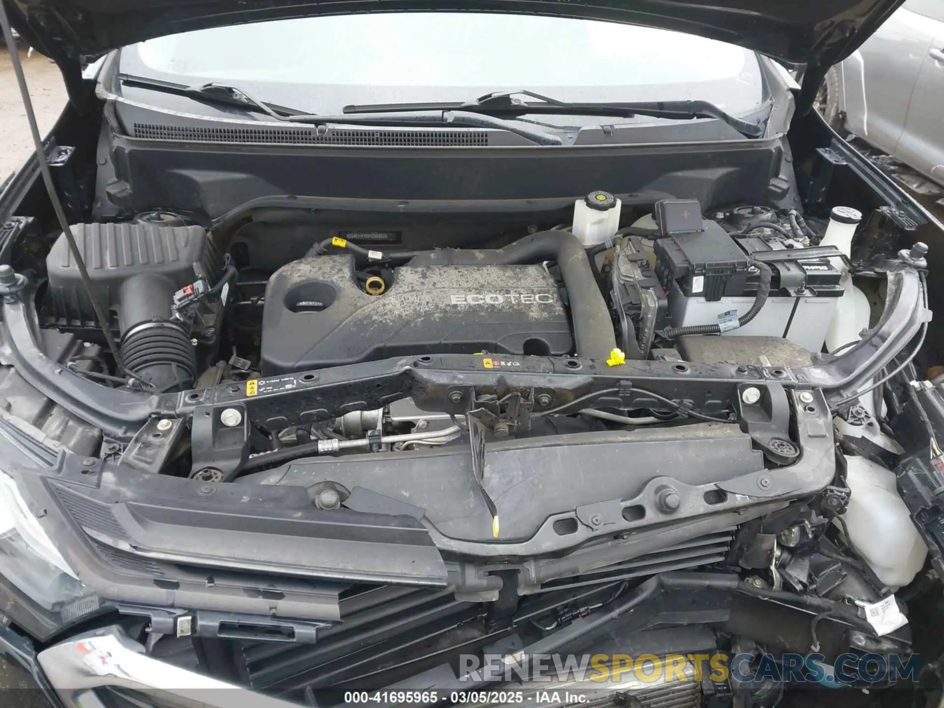 10 Photograph of a damaged car 2GNAXTEV2K6252842 CHEVROLET EQUINOX 2019