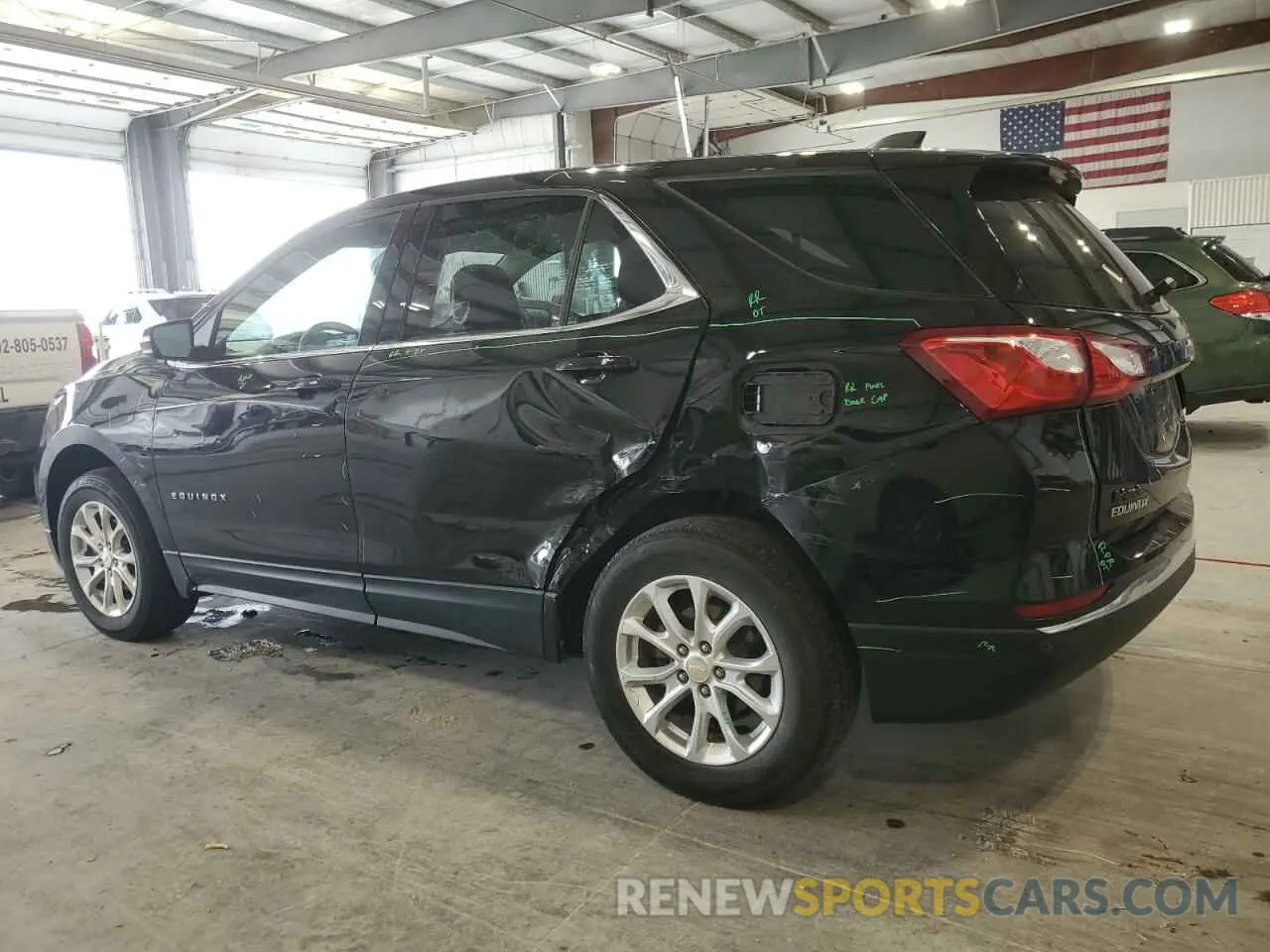 2 Photograph of a damaged car 2GNAXTEV2K6254610 CHEVROLET EQUINOX 2019