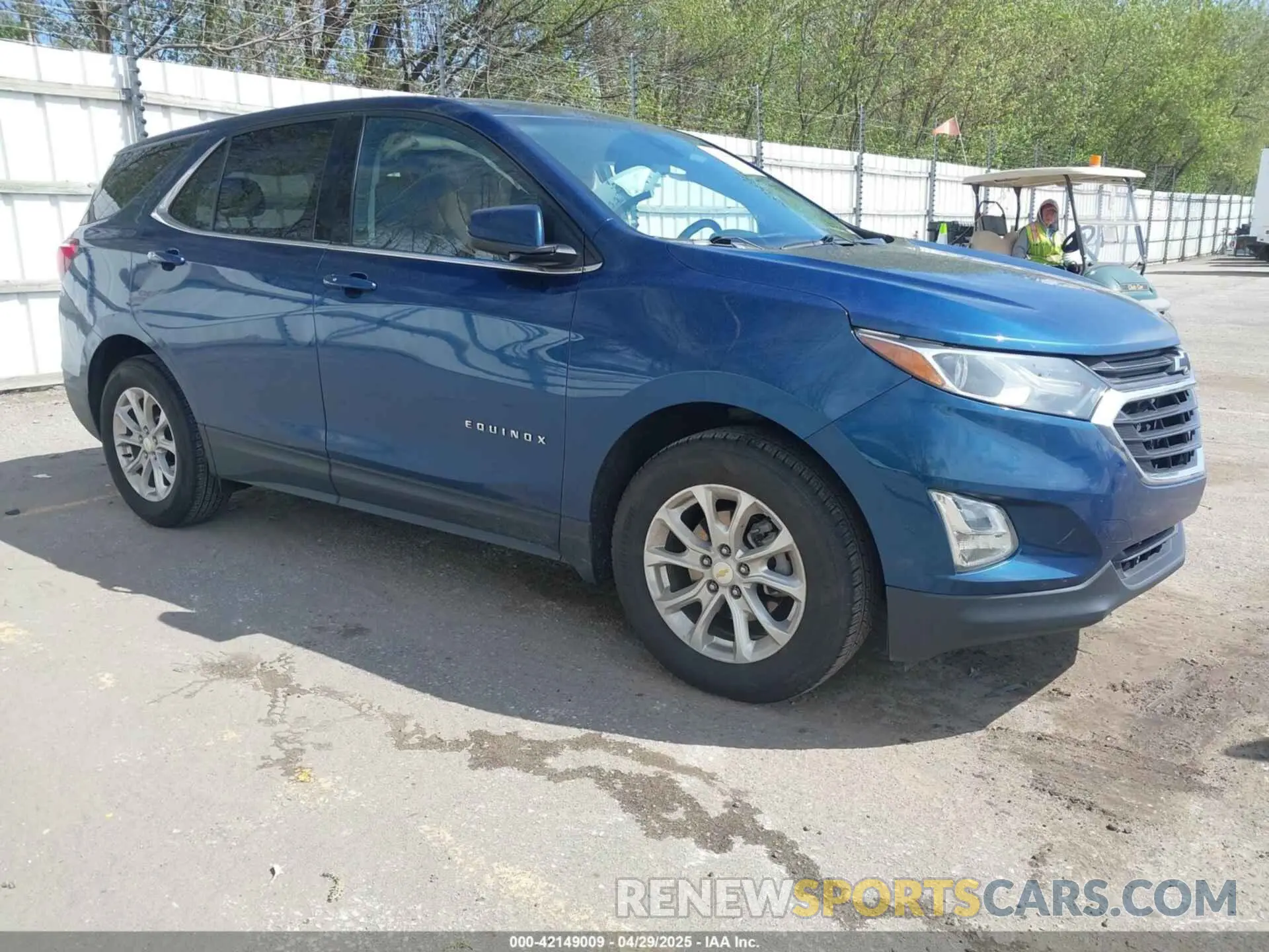 1 Photograph of a damaged car 2GNAXTEV3K6240179 CHEVROLET EQUINOX 2019