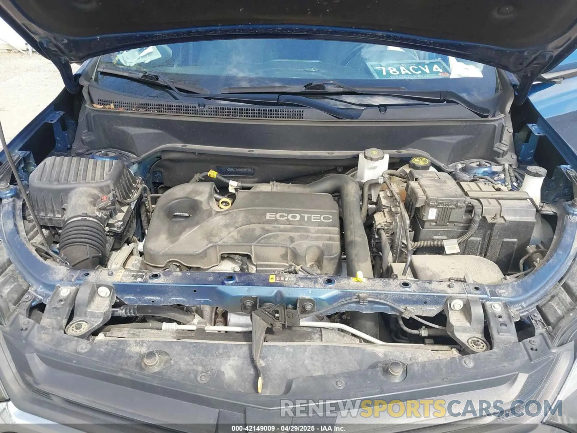 10 Photograph of a damaged car 2GNAXTEV3K6240179 CHEVROLET EQUINOX 2019