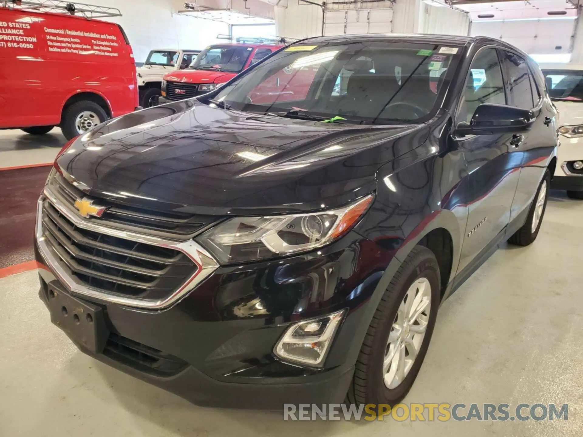 1 Photograph of a damaged car 2GNAXTEV3K6257970 CHEVROLET EQUINOX 2019