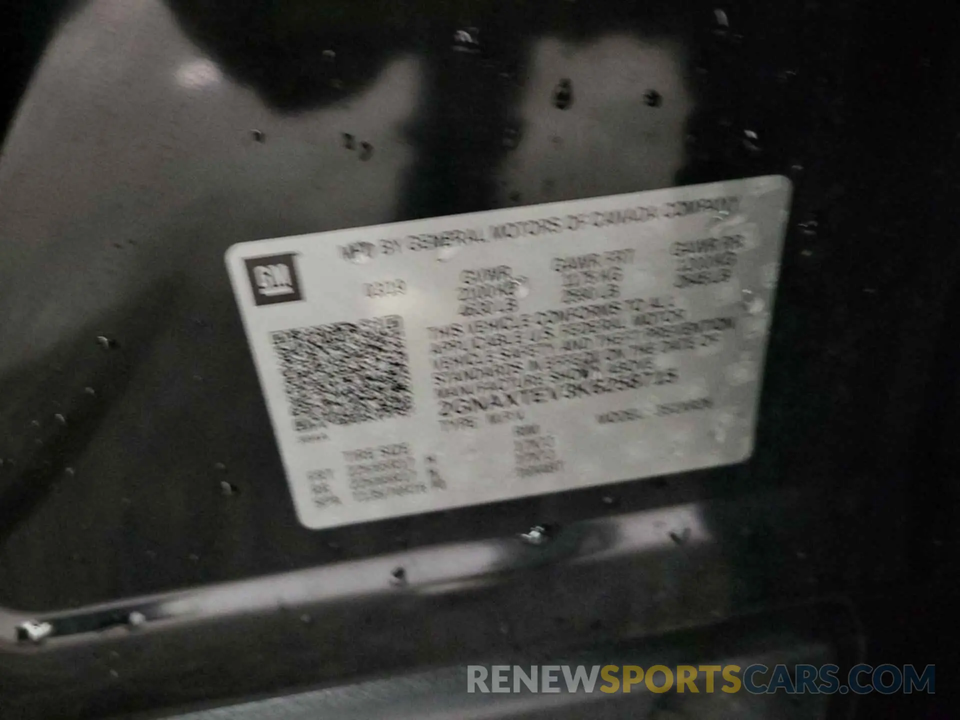 37 Photograph of a damaged car 2GNAXTEV3K6258715 CHEVROLET EQUINOX 2019