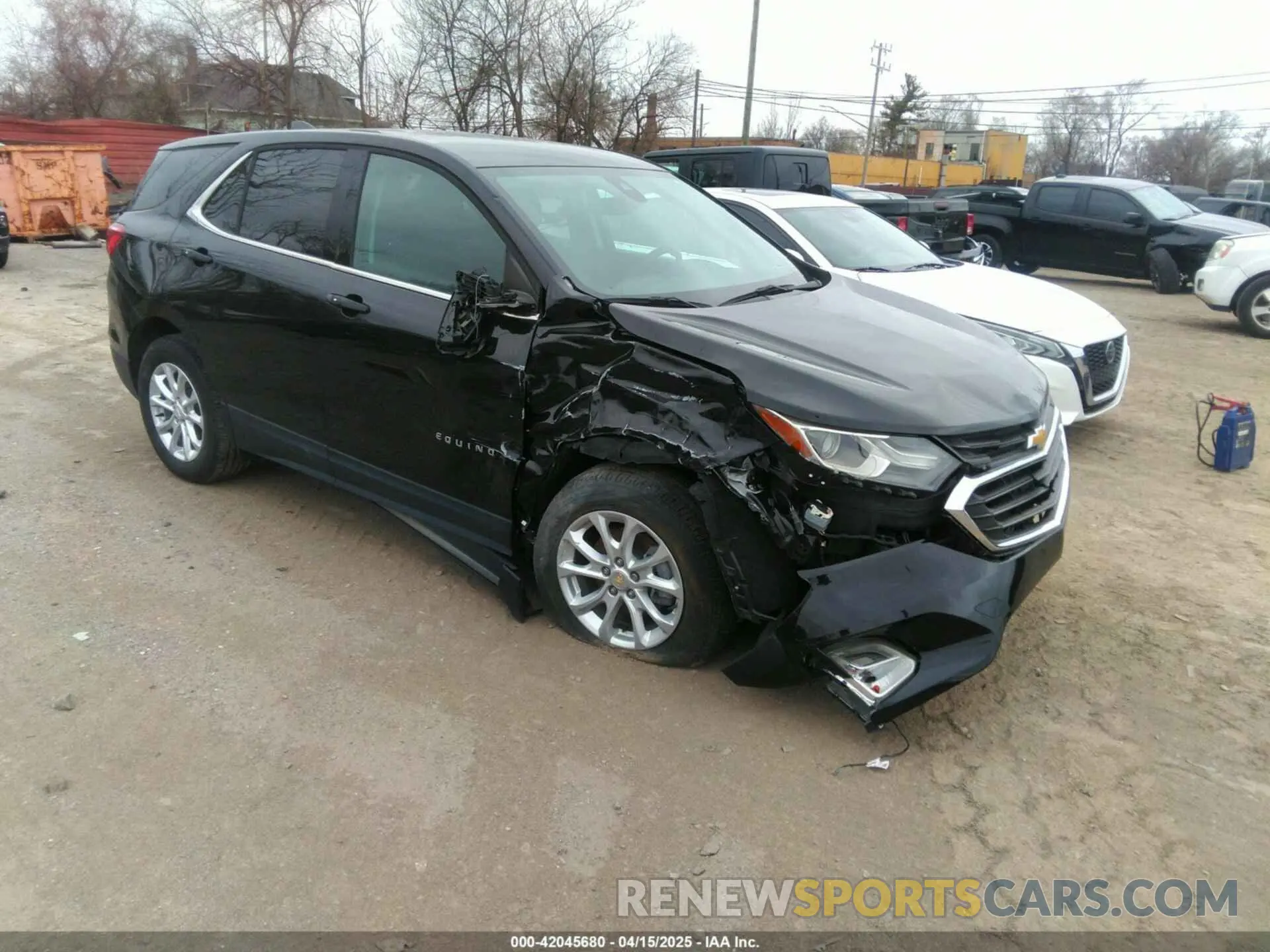 1 Photograph of a damaged car 2GNAXTEV4K6246525 CHEVROLET EQUINOX 2019