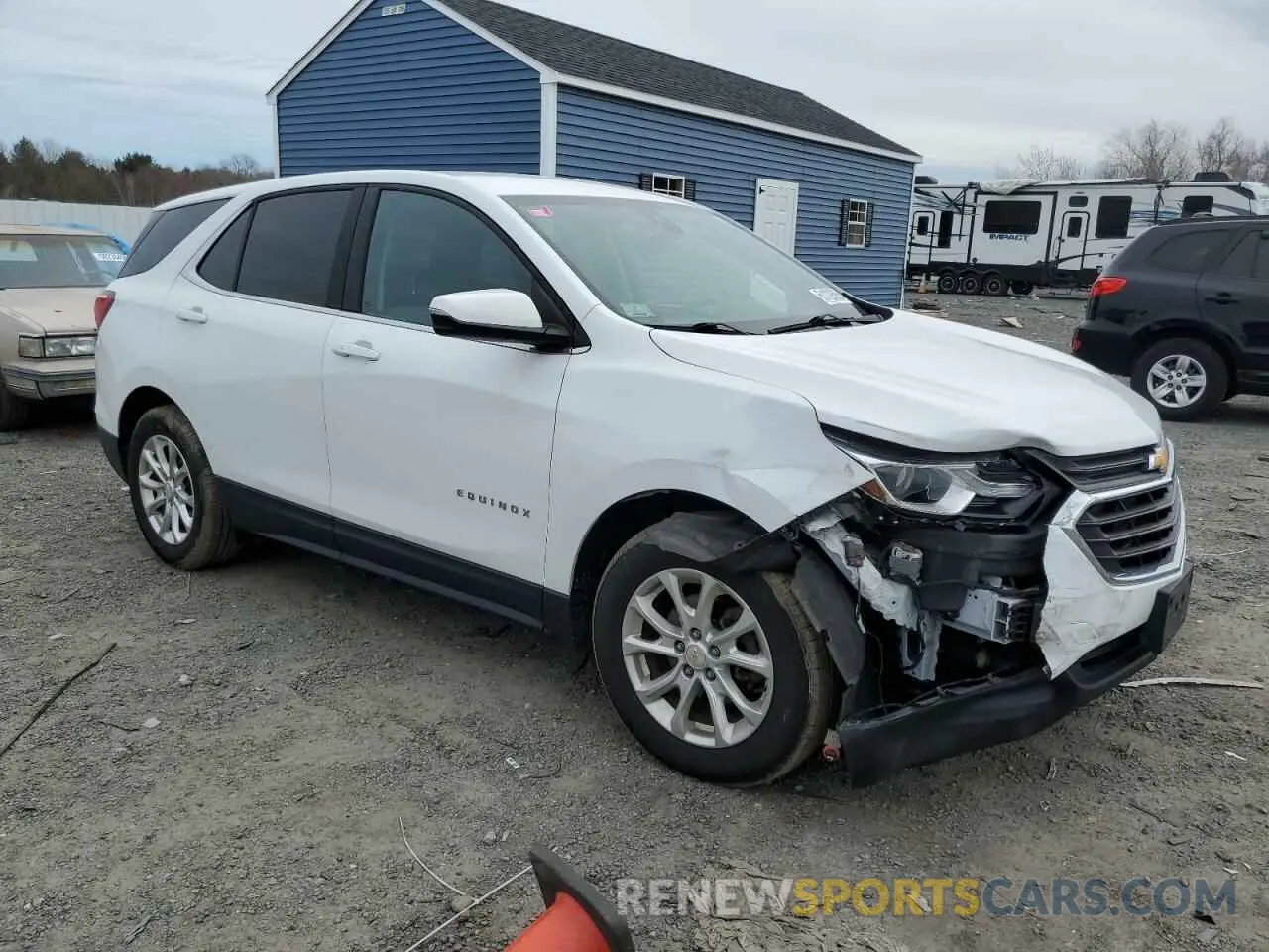 4 Photograph of a damaged car 2GNAXTEV5K6165064 CHEVROLET EQUINOX 2019