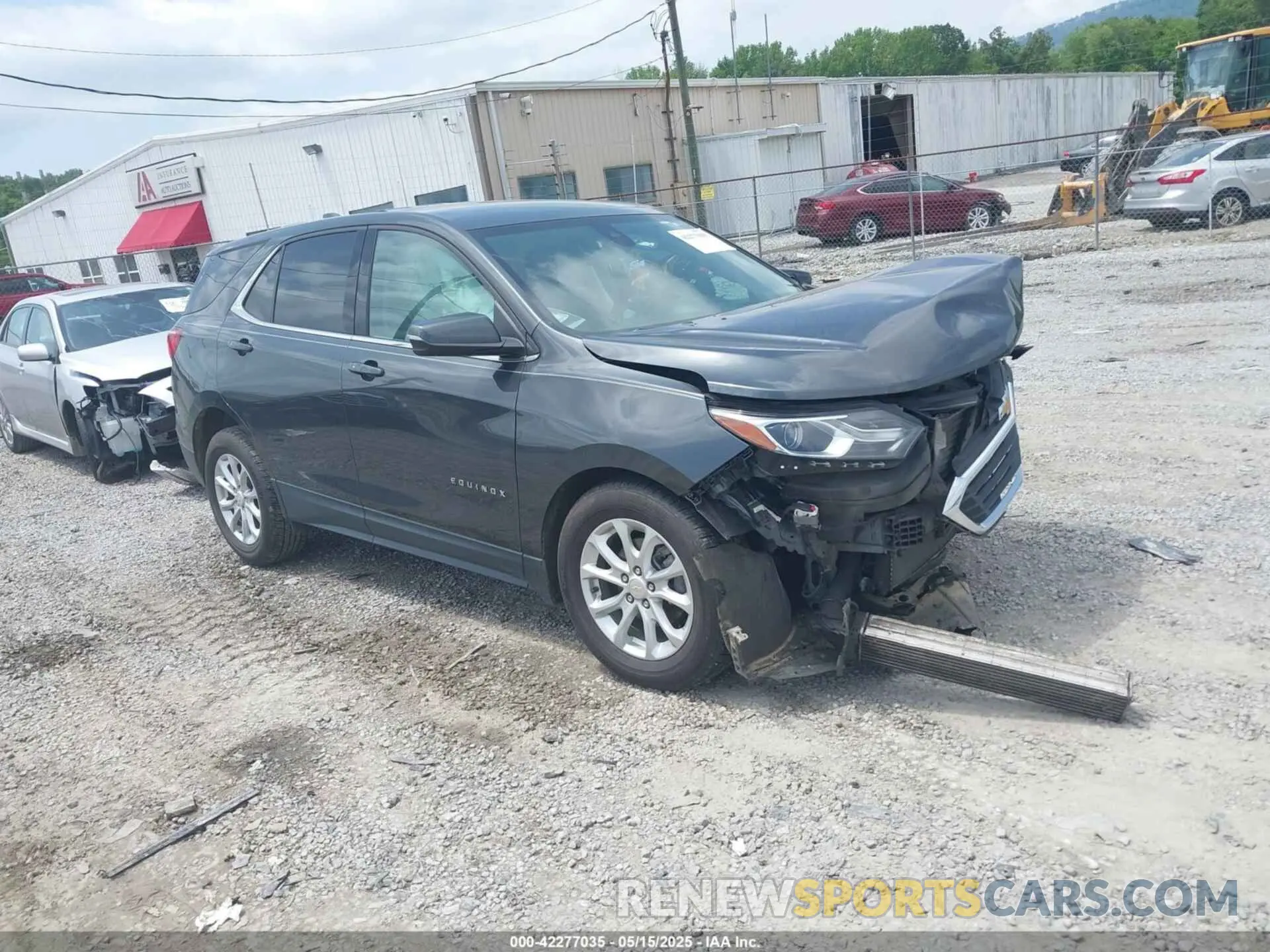 1 Photograph of a damaged car 2GNAXTEV6K6190023 CHEVROLET EQUINOX 2019