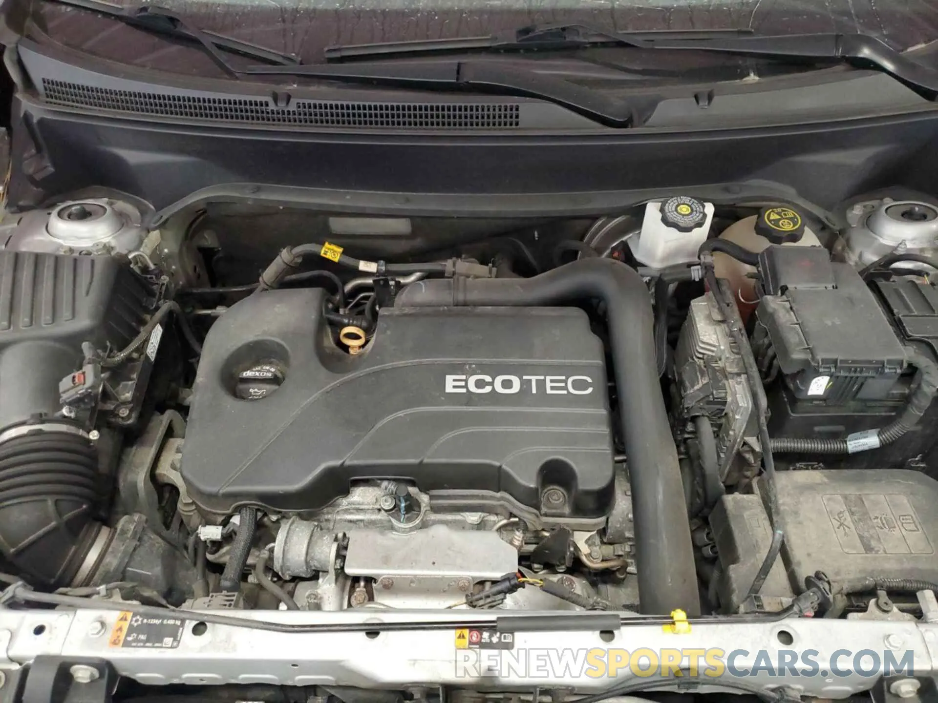1 Photograph of a damaged car 2GNAXTEV6K6260331 CHEVROLET EQUINOX 2019