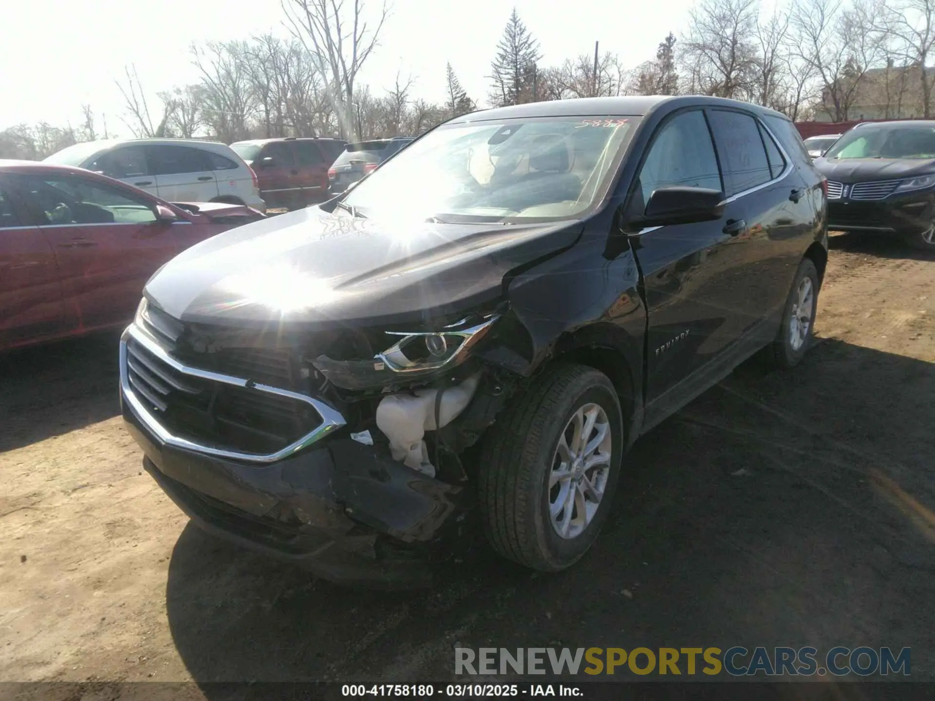 2 Photograph of a damaged car 2GNAXTEV7K6165888 CHEVROLET EQUINOX 2019