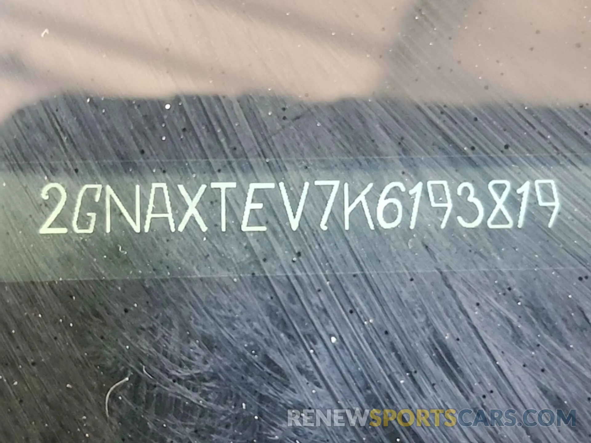 27 Photograph of a damaged car 2GNAXTEV7K6193819 CHEVROLET EQUINOX 2019
