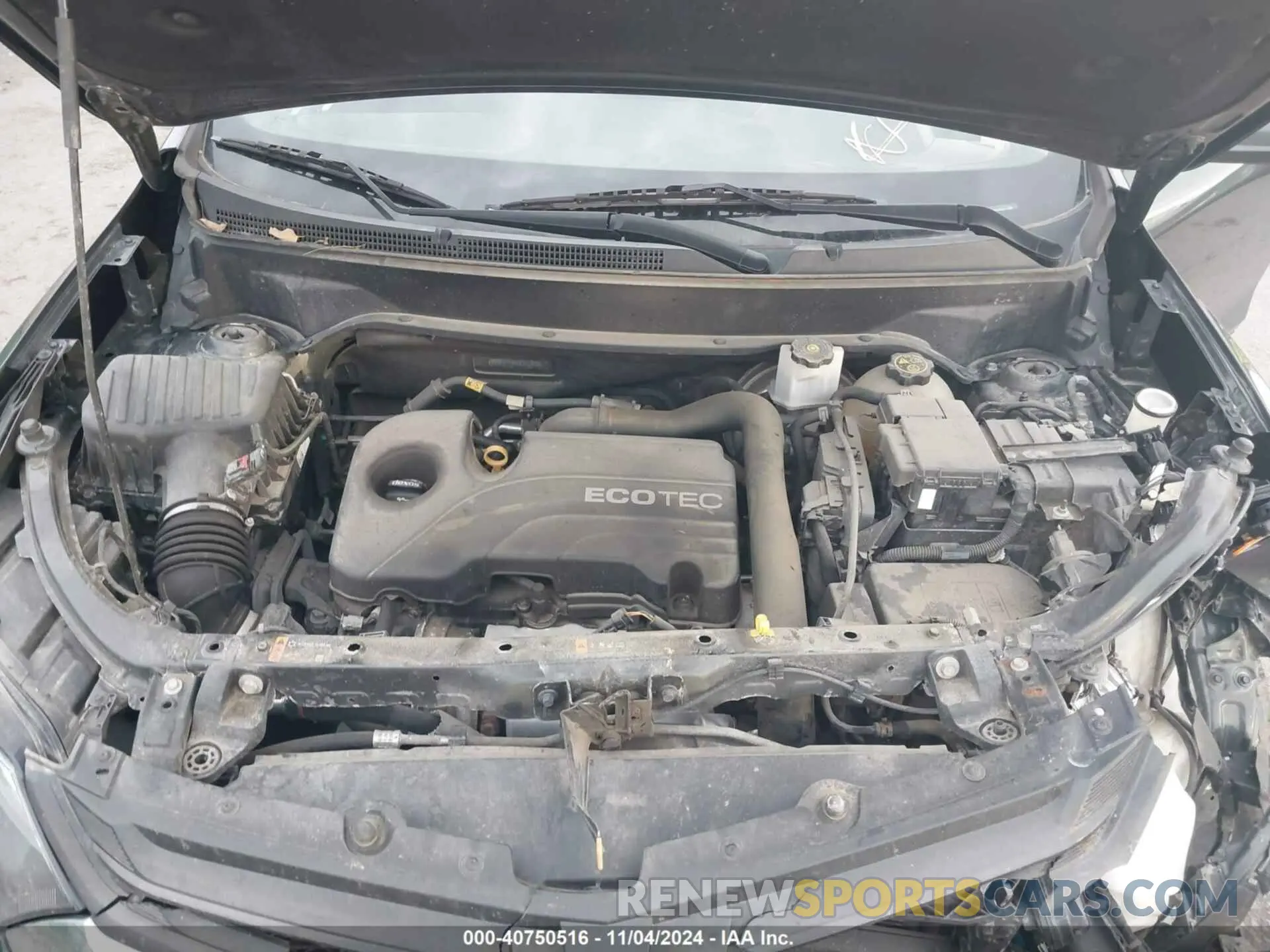 10 Photograph of a damaged car 2GNAXTEV8K6152020 CHEVROLET EQUINOX 2019