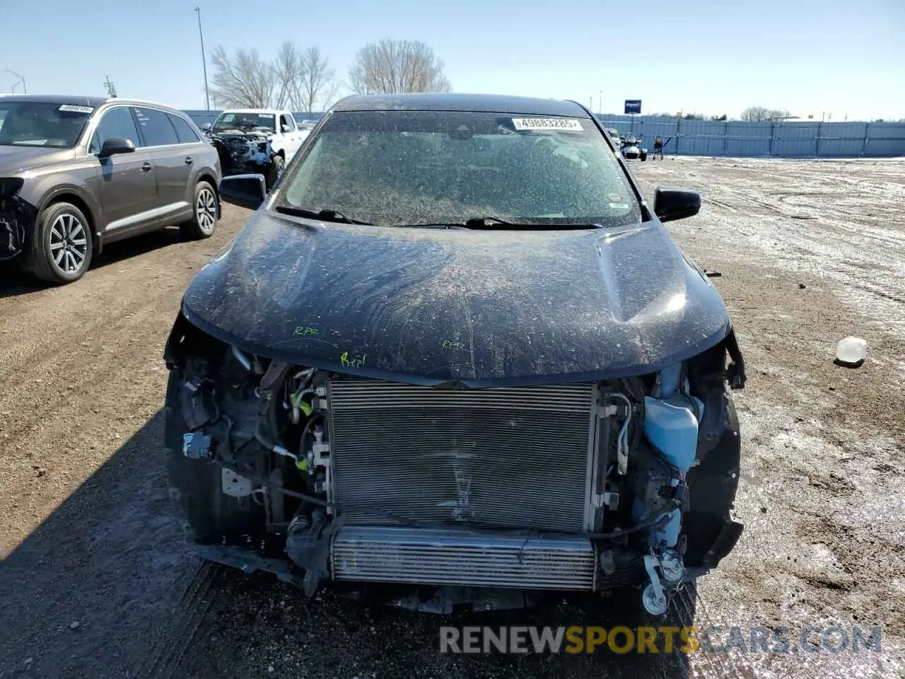 5 Photograph of a damaged car 2GNAXTEV8K6166516 CHEVROLET EQUINOX 2019