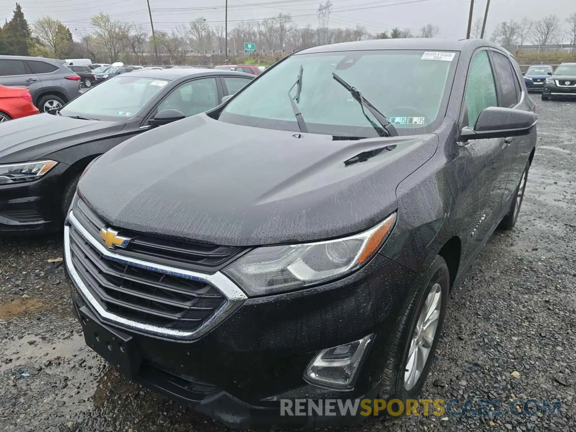 1 Photograph of a damaged car 2GNAXTEV8K6261870 CHEVROLET EQUINOX 2019