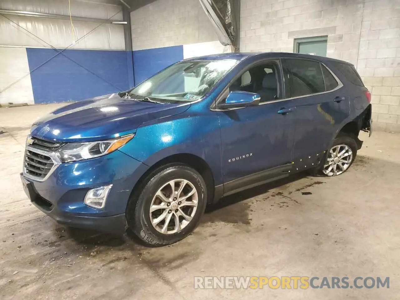 1 Photograph of a damaged car 2GNAXTEV9K6188511 CHEVROLET EQUINOX 2019