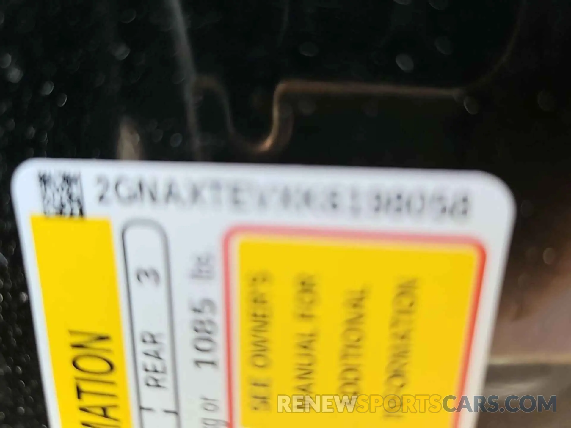 11 Photograph of a damaged car 2GNAXTEVXK6198058 CHEVROLET EQUINOX 2019