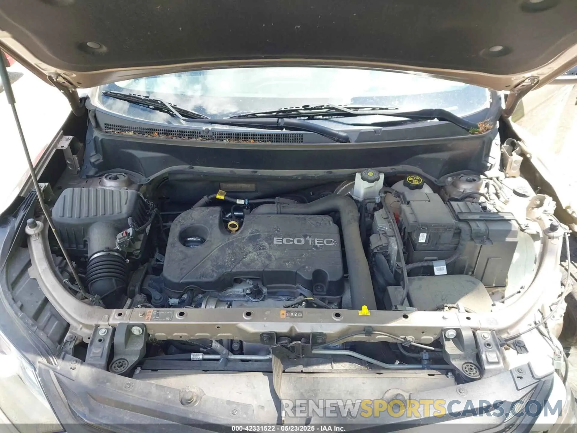 10 Photograph of a damaged car 2GNAXTEVXK6232662 CHEVROLET EQUINOX 2019