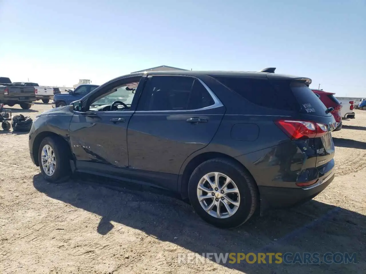 2 Photograph of a damaged car 2GNAXTEVXK6236145 CHEVROLET EQUINOX 2019