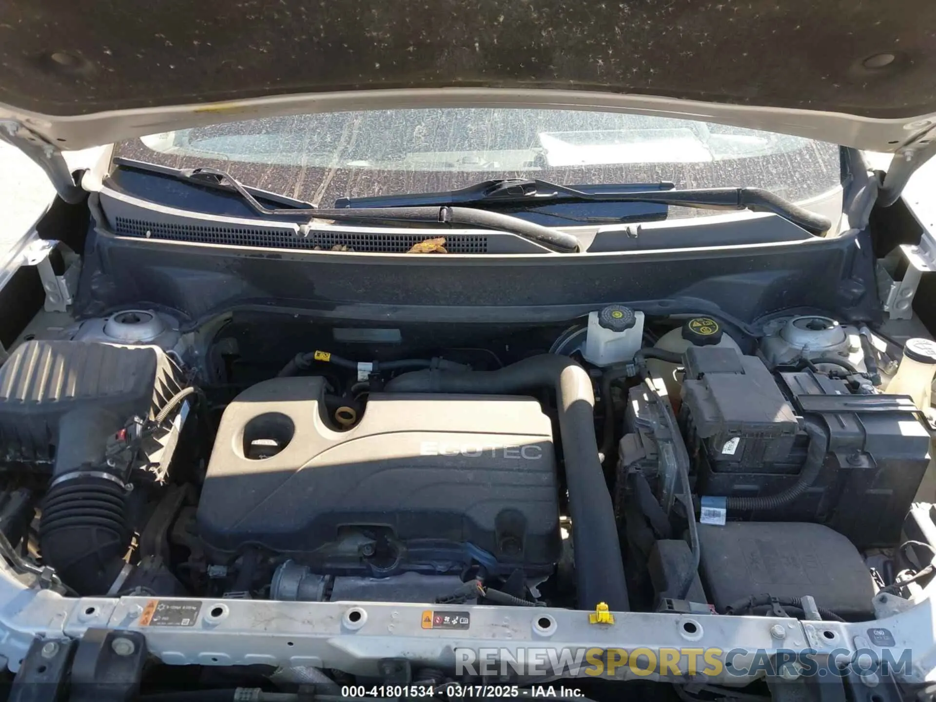 10 Photograph of a damaged car 2GNAXTEVXK6240924 CHEVROLET EQUINOX 2019