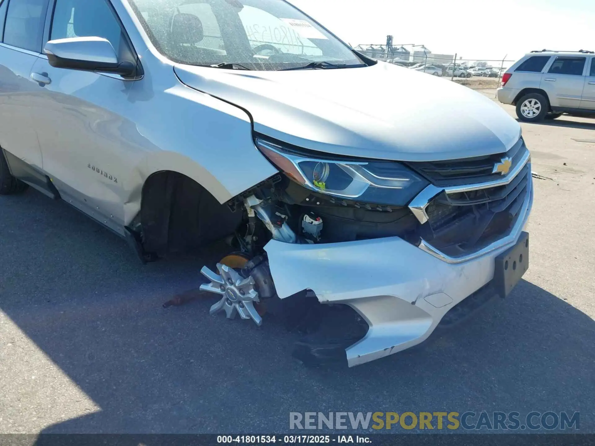 6 Photograph of a damaged car 2GNAXTEVXK6240924 CHEVROLET EQUINOX 2019