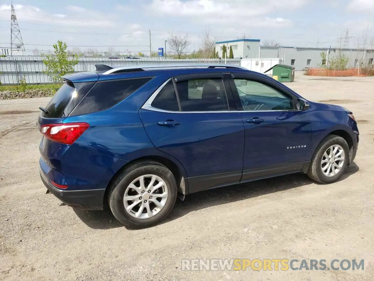 3 Photograph of a damaged car 2GNAXUEV0K6136366 CHEVROLET EQUINOX 2019
