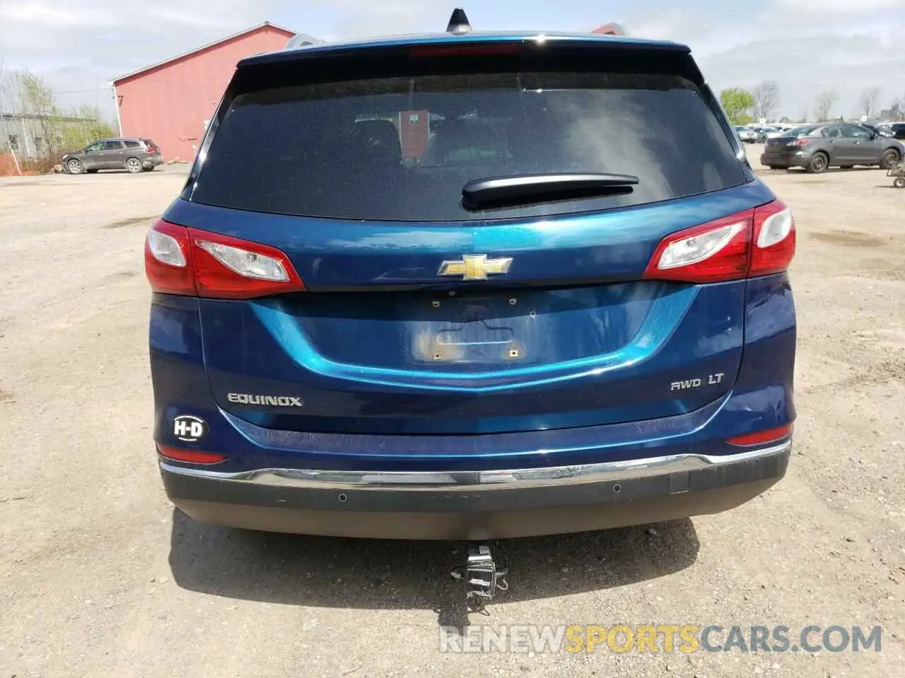 6 Photograph of a damaged car 2GNAXUEV0K6136366 CHEVROLET EQUINOX 2019