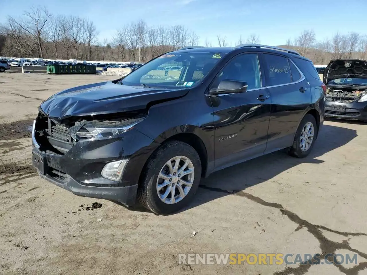 1 Photograph of a damaged car 2GNAXUEV0K6138893 CHEVROLET EQUINOX 2019