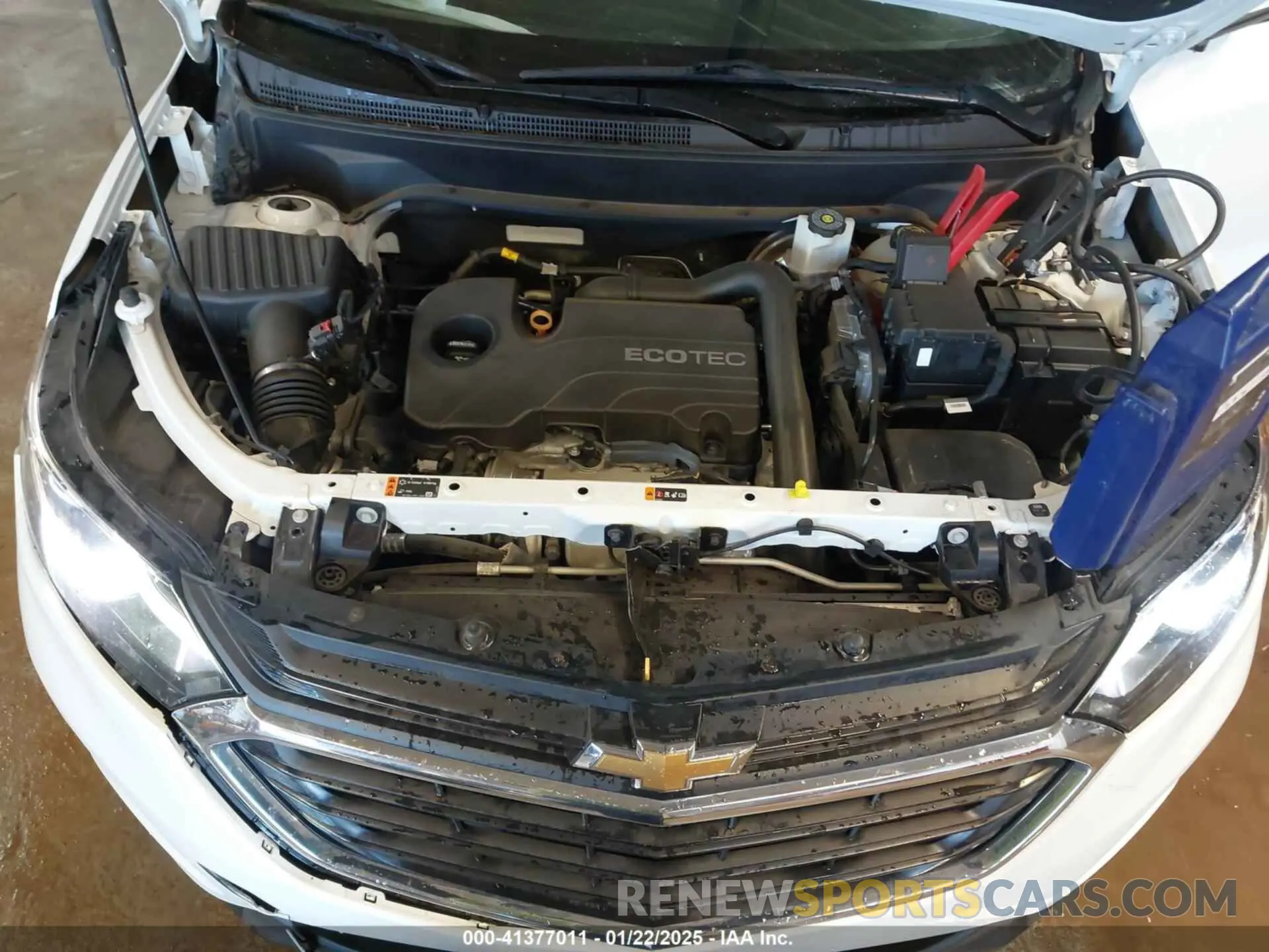 10 Photograph of a damaged car 2GNAXUEV0K6182506 CHEVROLET EQUINOX 2019