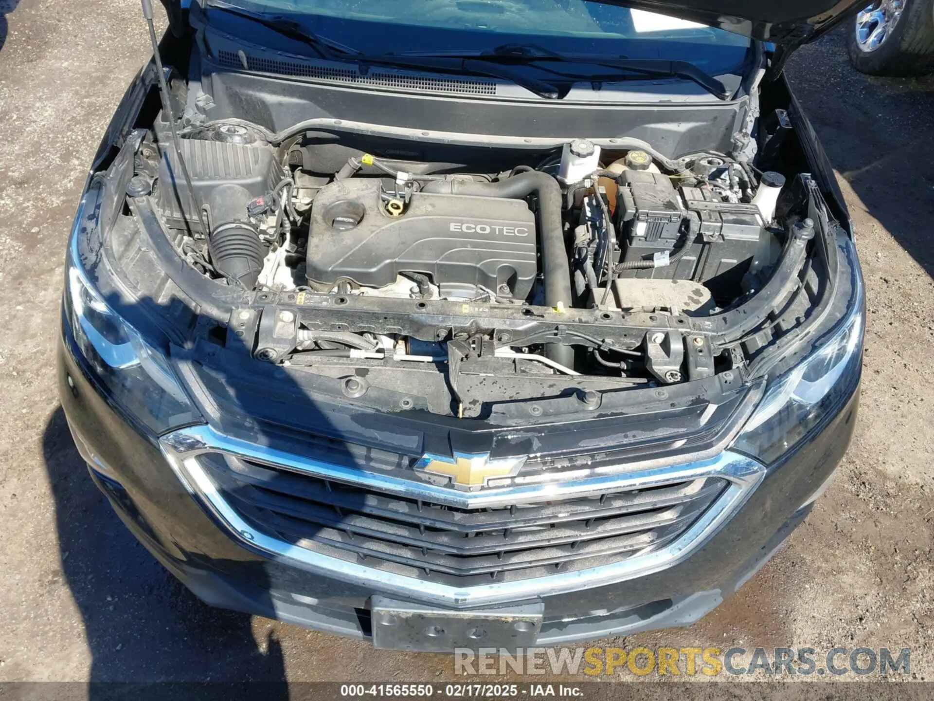 10 Photograph of a damaged car 2GNAXUEV0K6185454 CHEVROLET EQUINOX 2019