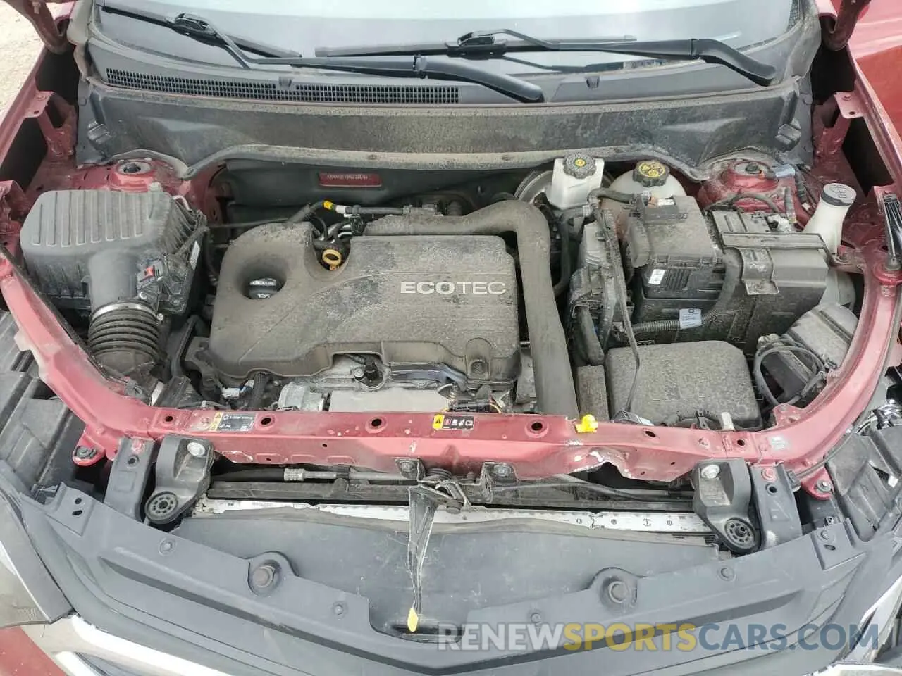 14 Photograph of a damaged car 2GNAXUEV0K6230876 CHEVROLET EQUINOX 2019