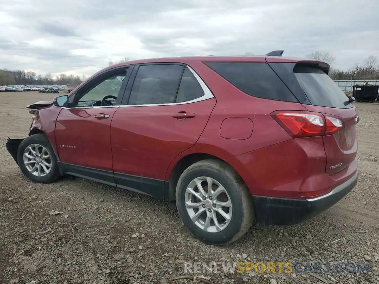 2 Photograph of a damaged car 2GNAXUEV0K6230876 CHEVROLET EQUINOX 2019